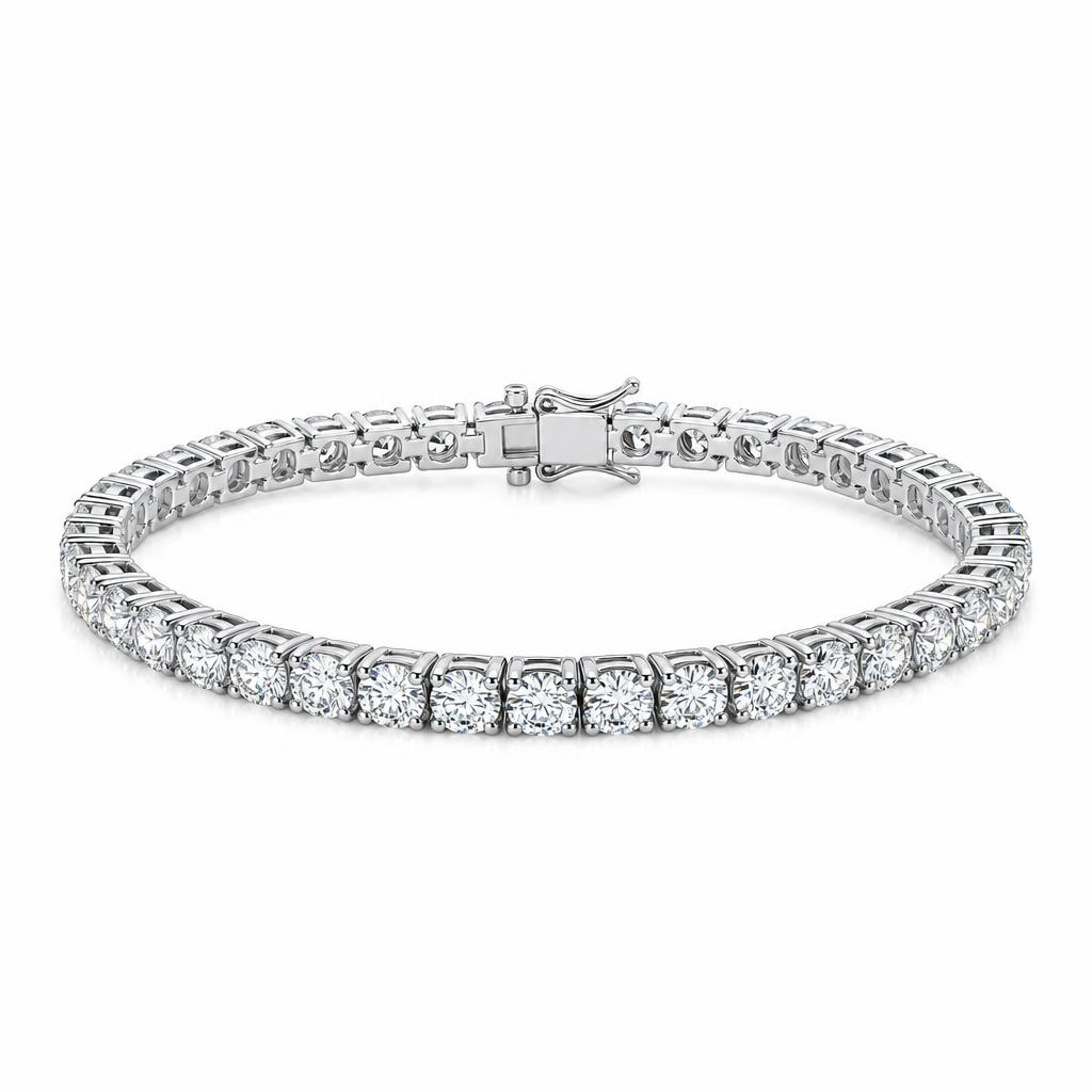 Lab-Grown Diamond Tennis Bracelet