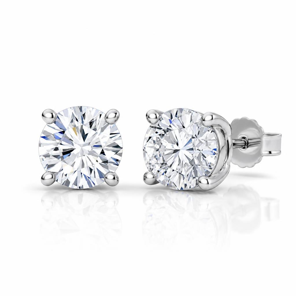Lab-Grown Diamond Earrings
